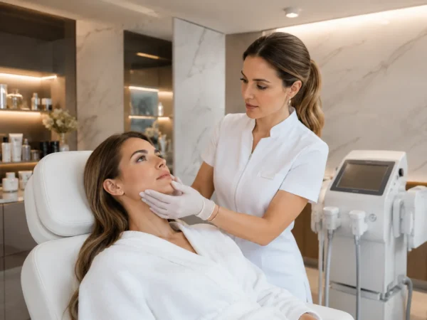 Profesional atendiendo a un cliente en un programa de varias sesiones